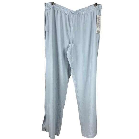 Lululemon Court Rival Wide-Leg Track Pant Regular Starch Blue/Grey Size 14 NWT - Picture 5 of 12